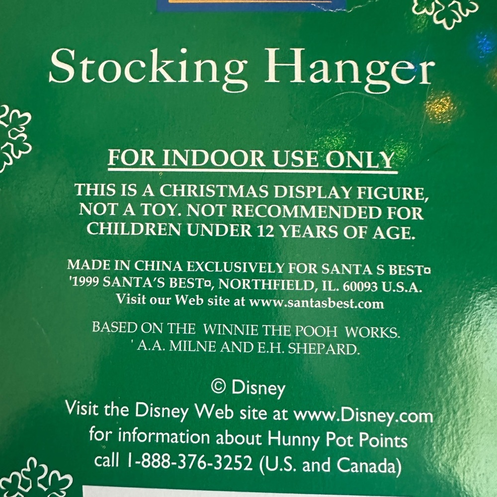 Disney Holiday Decor with Pooh and Tigger - Red, Green, Orange - Picture 5 of 5